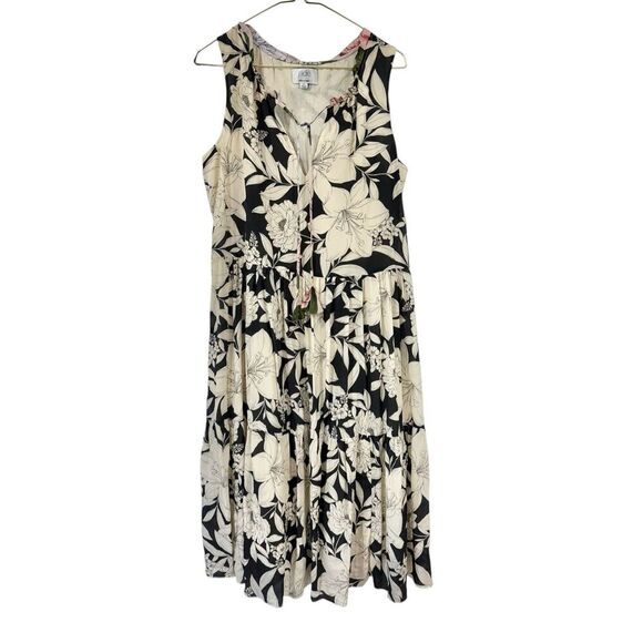 Jade Johnny Was Tiered Juliette Dress M - Picture 2 of 10